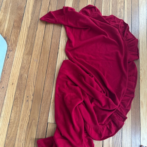 Evelyn Grace Accessories - Elegant Red Cashmere Wrap